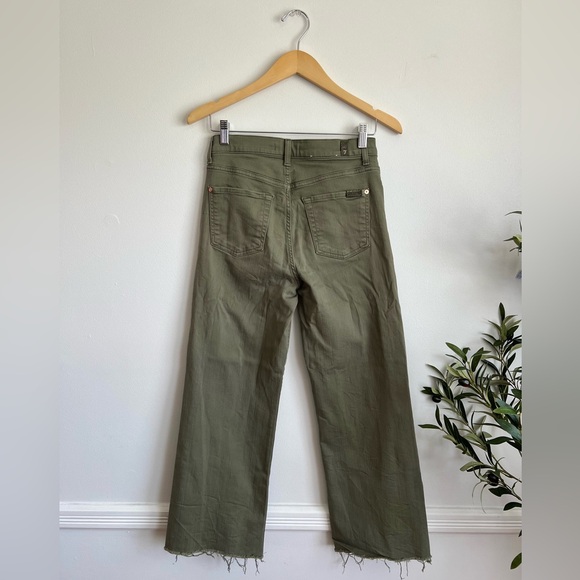 7 For All Mankind - Straight Wide Leg Jeans - Picture 4 of 6